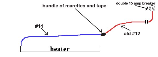 old heater wiring