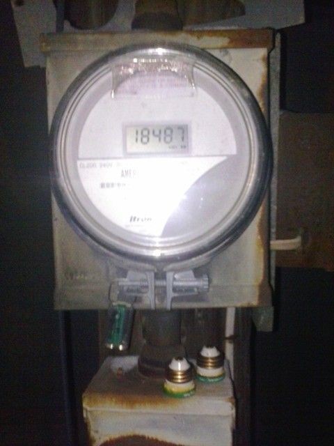 electrical meter and box