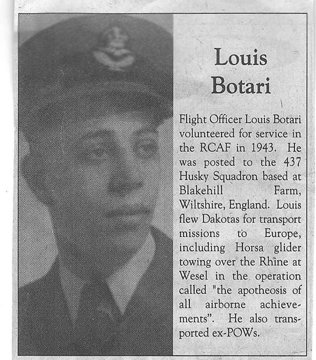 Louis Botari rcaf